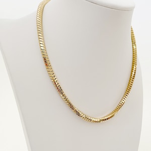 Vintage Park Lane Snake Chain Necklace