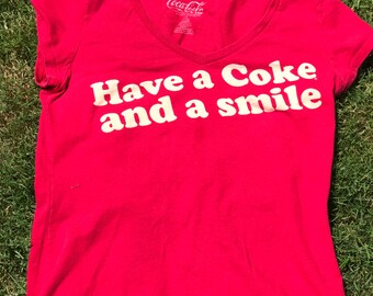 Vintage Coke Shirt Etsy - coca cola roblox t shirt