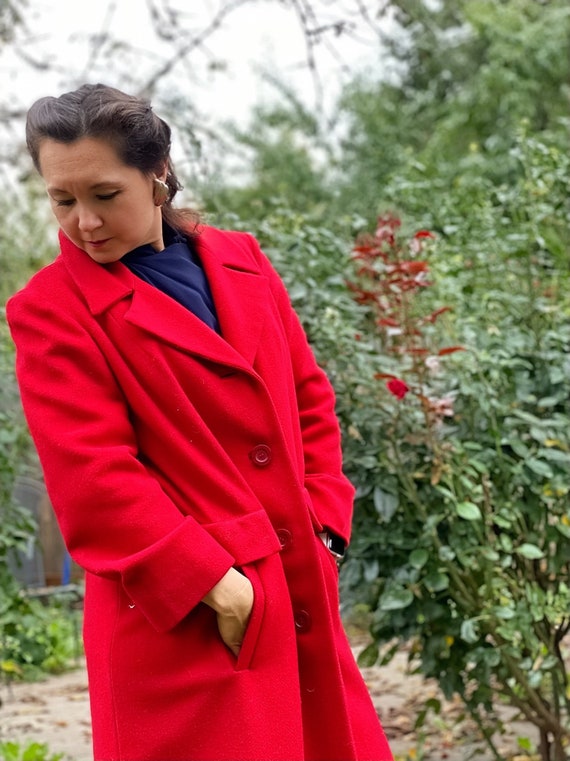 Vintage Pendleton Wool Maxi Coat | Long Wool Coat