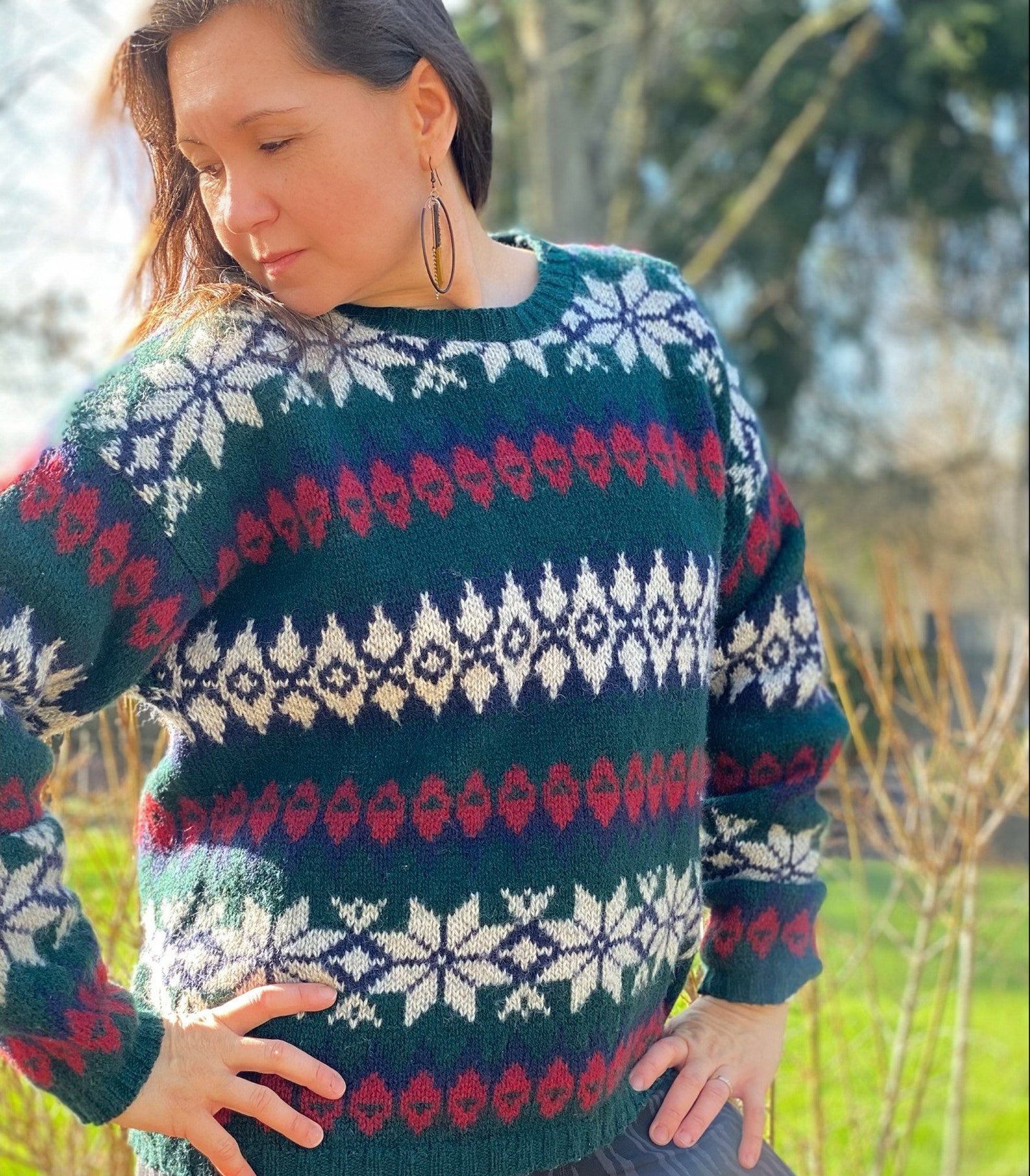 Vintage Eddie Bauer Sweater Vintage Wool Sweater Soft Wool | Etsy