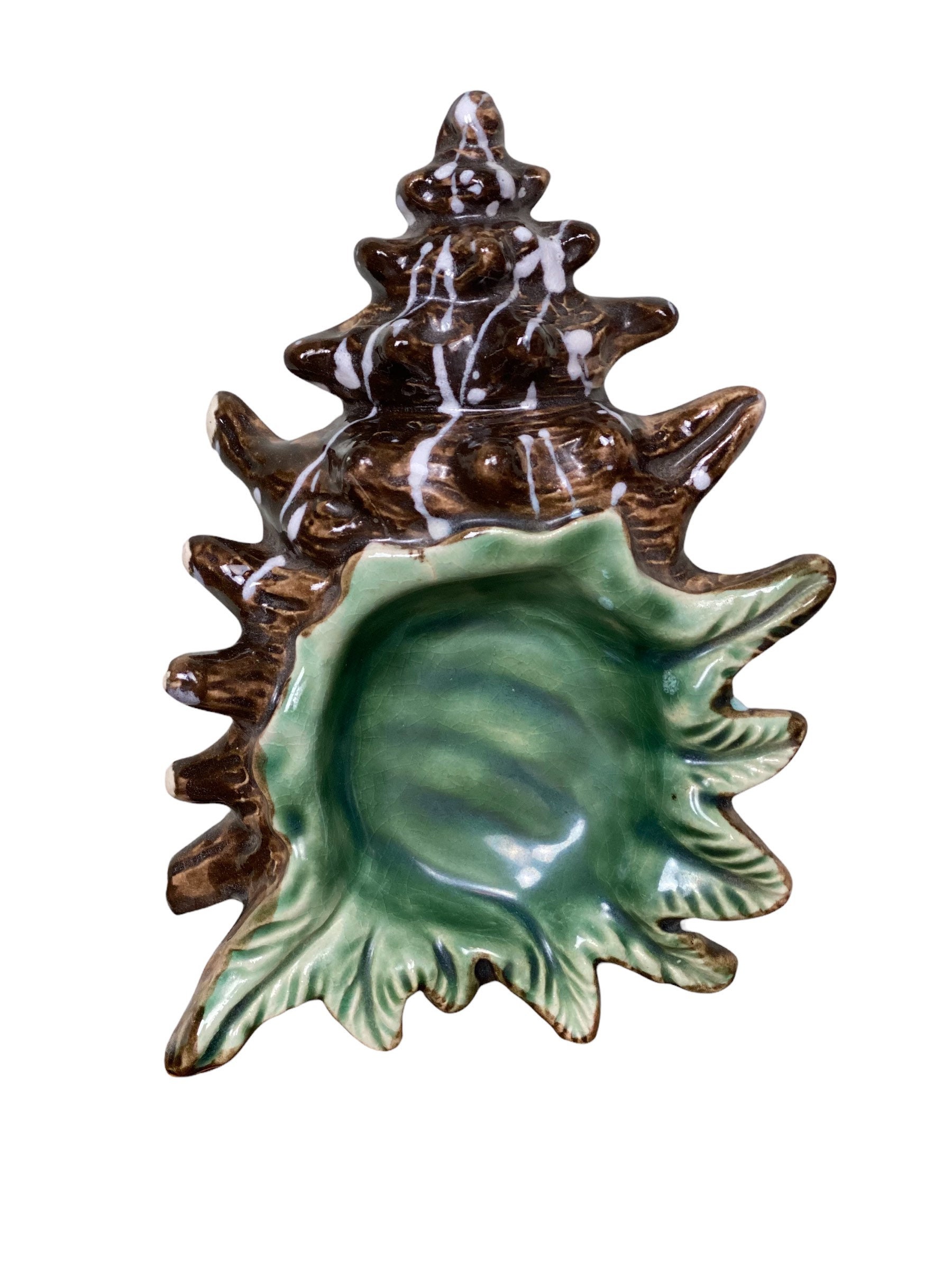 Vintage Seashell Ashtray Conch Ashtray Made in Japan Etsy