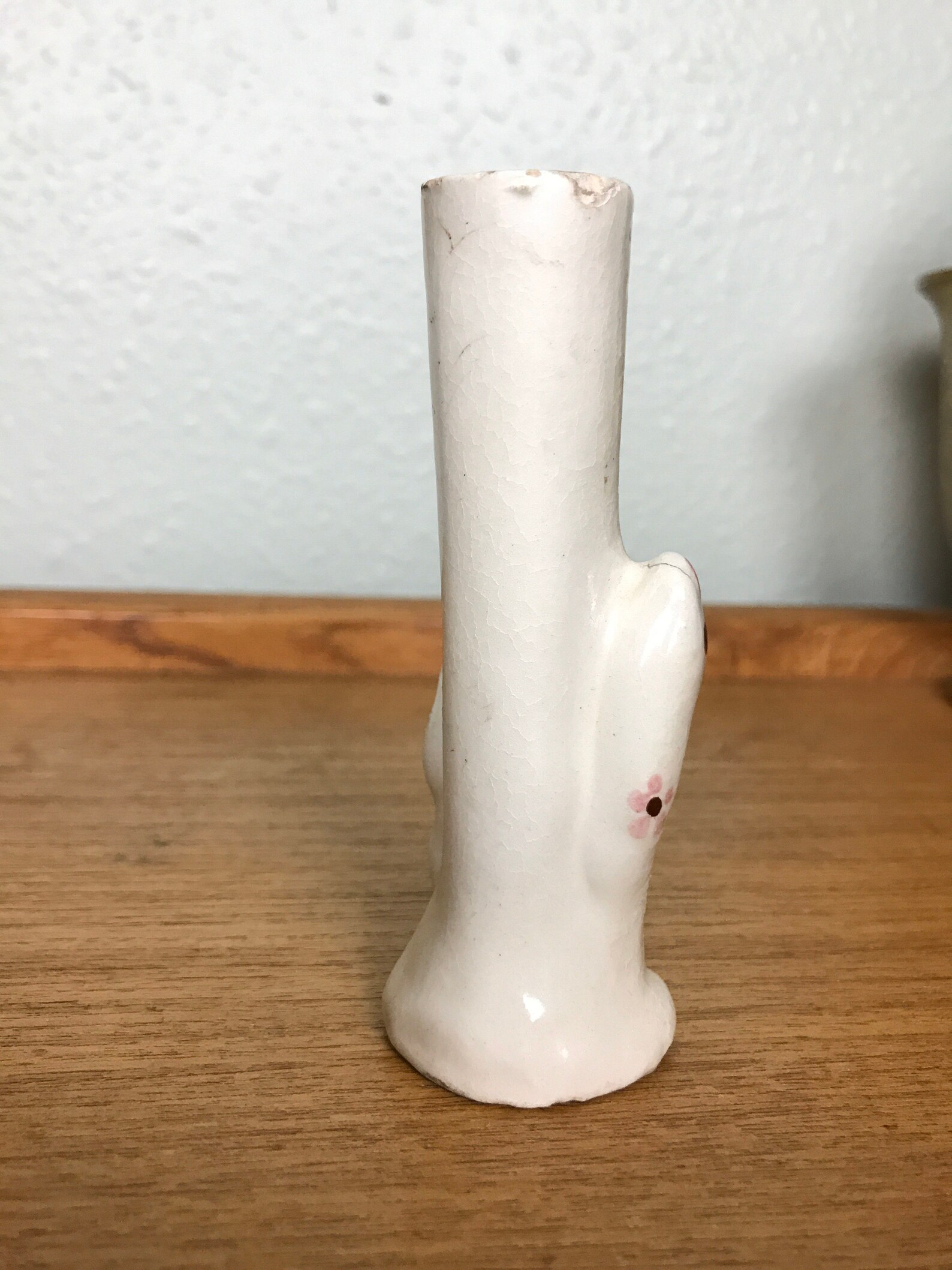 Vintage Ceramic Deer Bud Vase Granny Chic Ceramic Deer Etsy