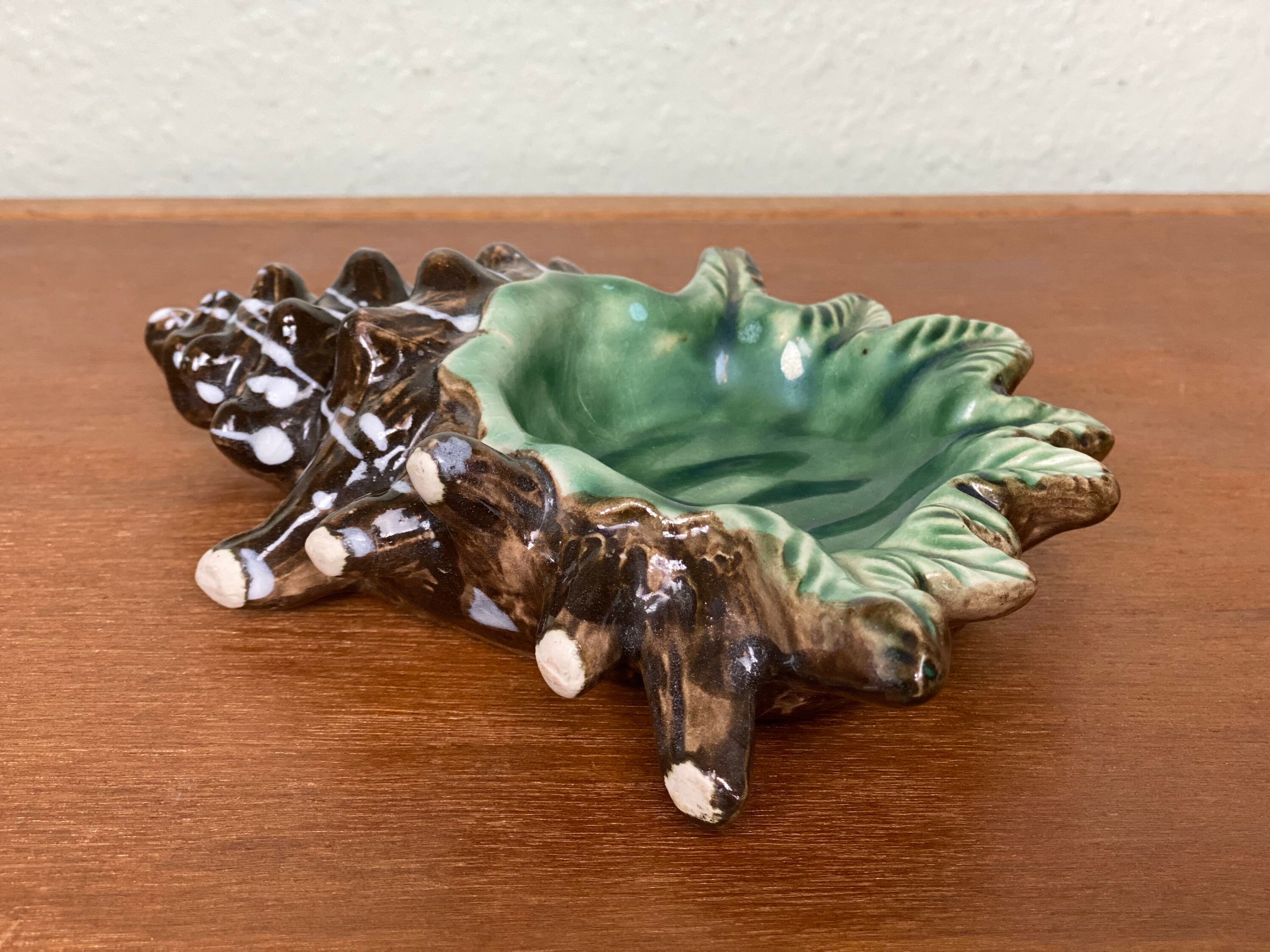 Vintage Seashell Ashtray Conch Ashtray Made in Japan Etsy