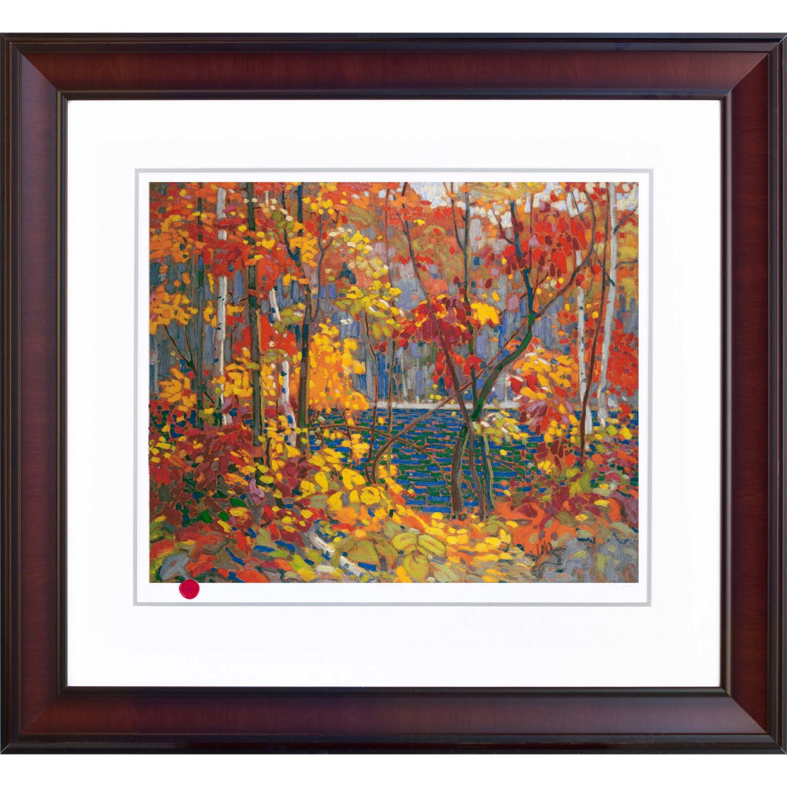 Tom Thomson the pool limited edition Framed print Etsy
