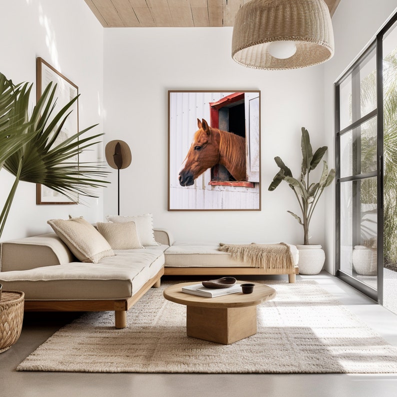 Barn Horse Farmhouse Wall Art Farm Wall Hanging Photography Etsy