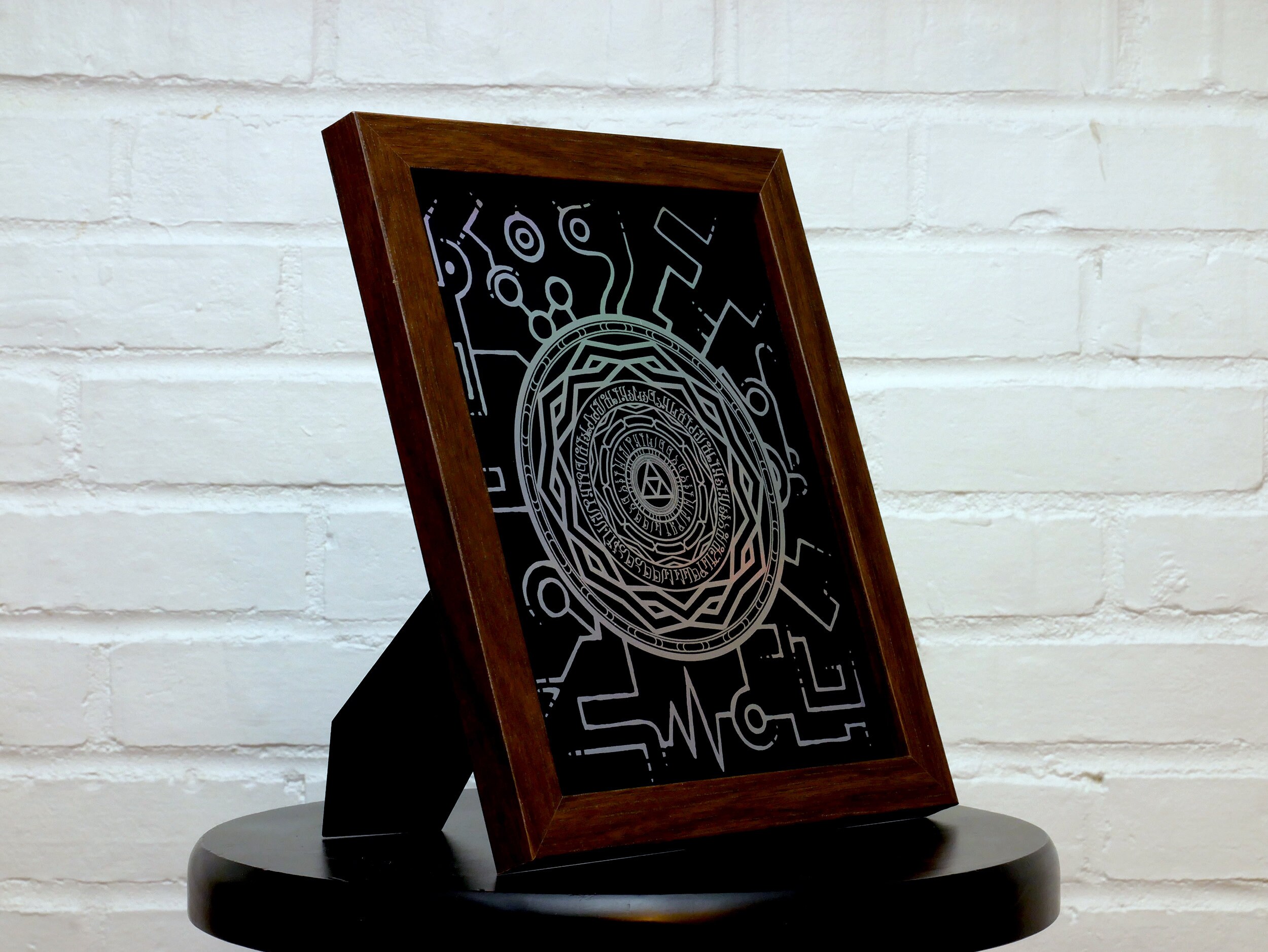 Zelda Twilight Princess Mirror of Twilight Foil Print Etsy