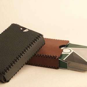 Leather Playing Card Case