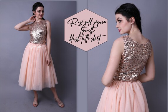 rose gold top outfit