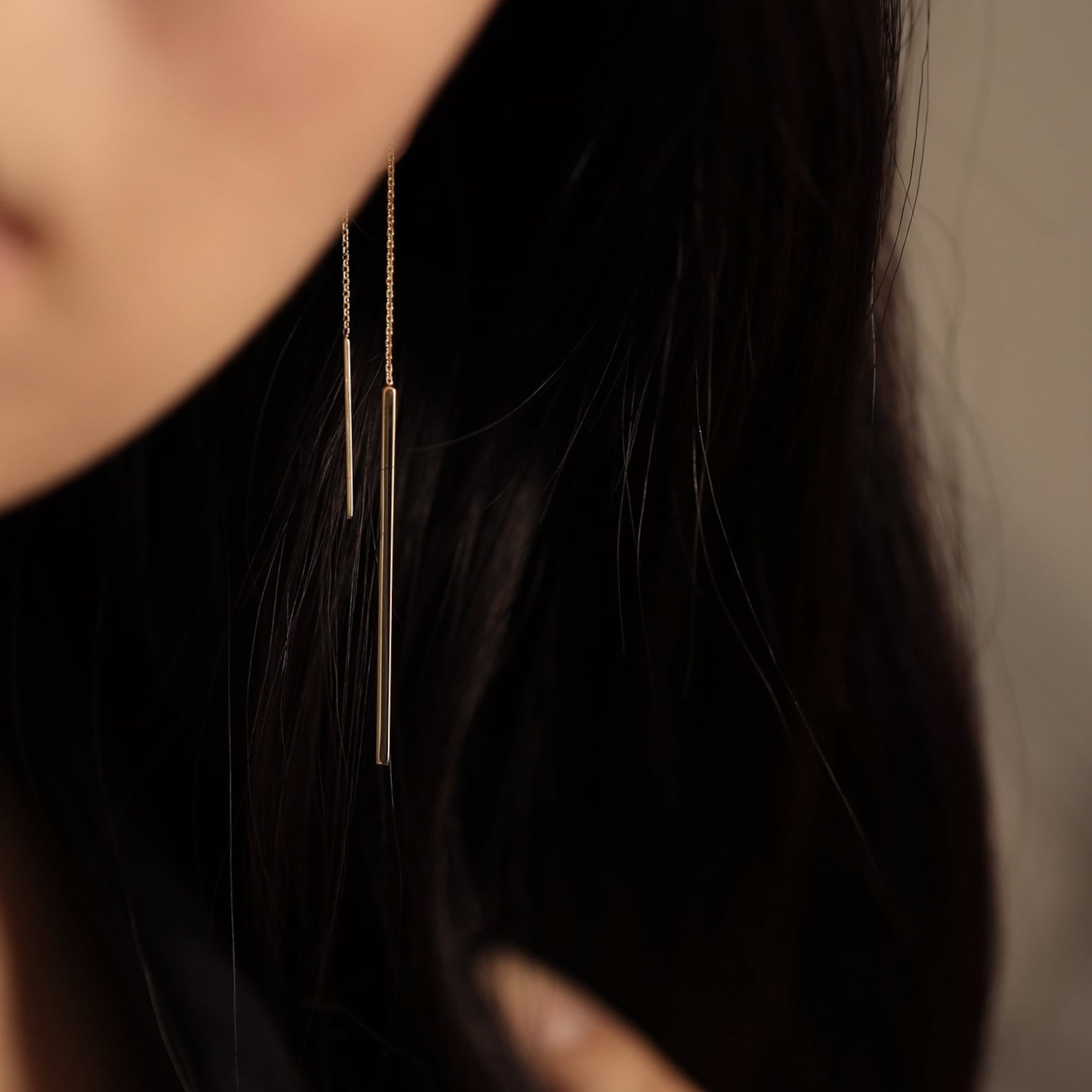 Drop Earrings Dangle Earring Minimalist Drop Earrings Etsy