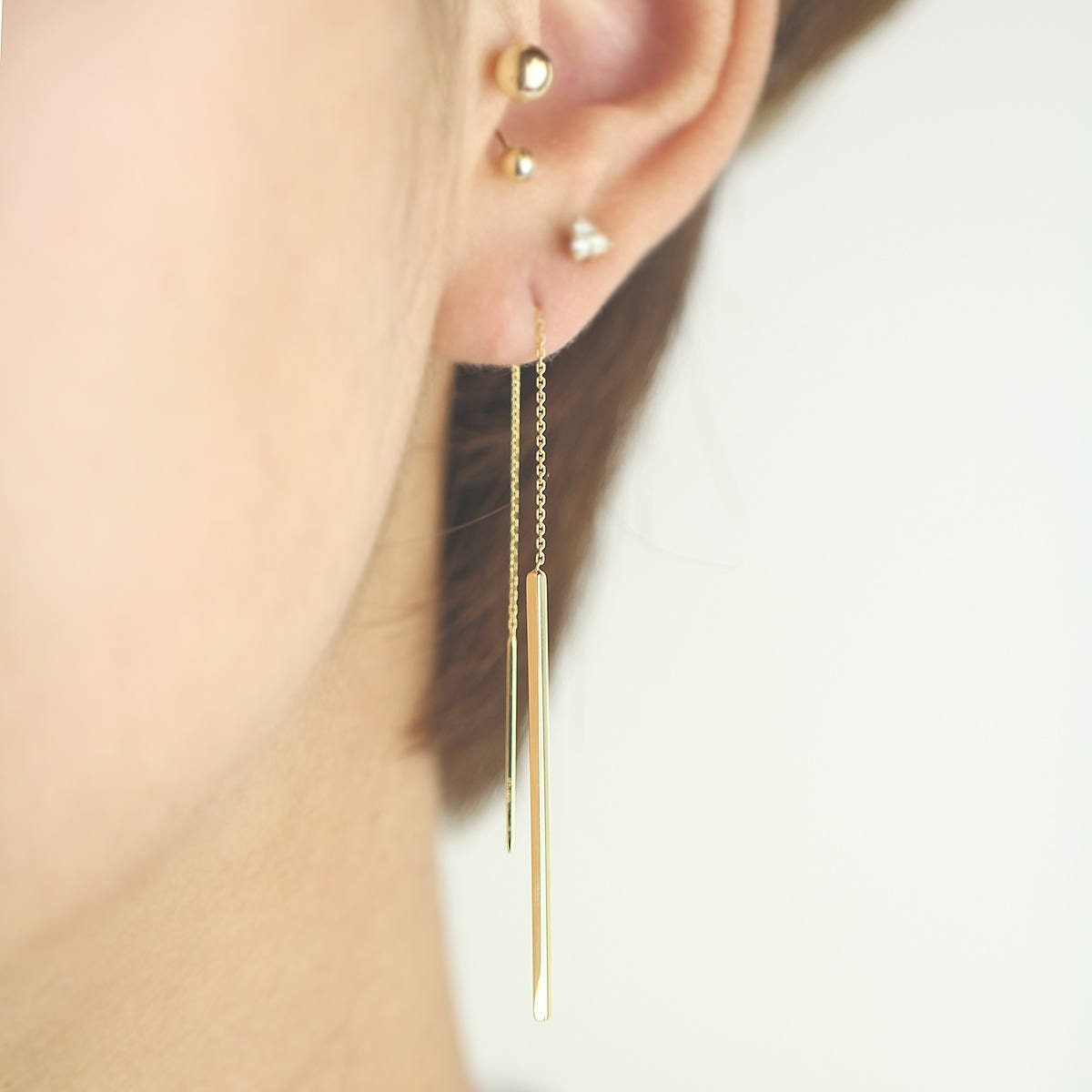 Drop Earrings Dangle Earring Minimalist Drop Earrings Etsy