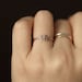 Open Initial Ring, Monogram Ring, Name Ring, Personalized Ring, Double ...