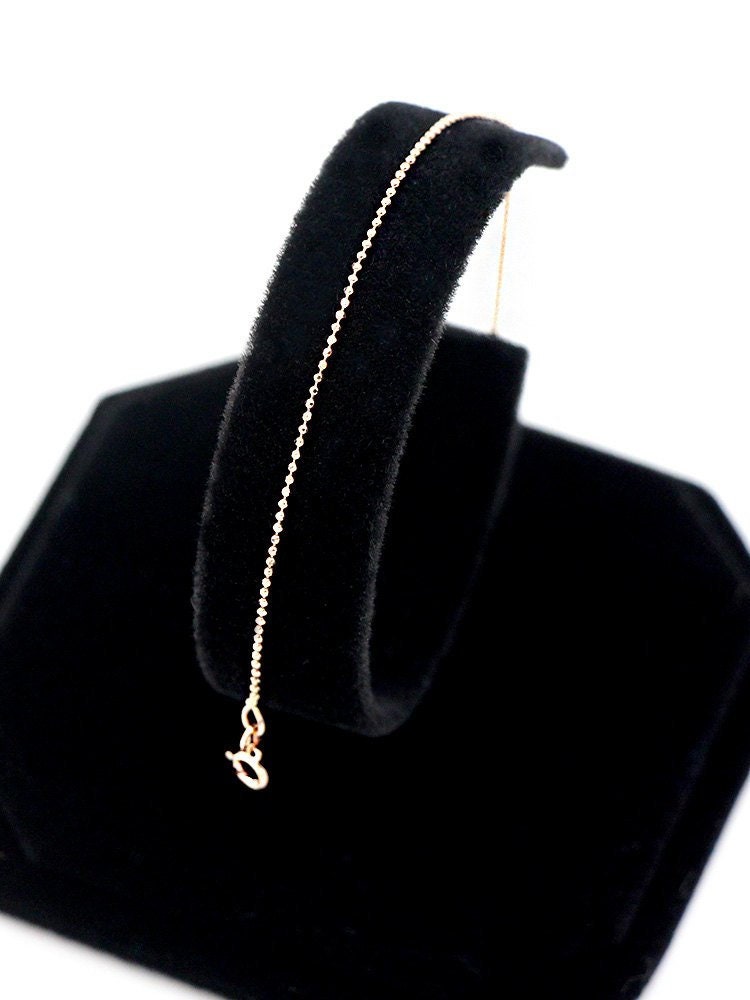 Petite Gold Ball Chain Bracelet
