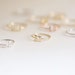 Open Initial Ring, Monogram Ring, Name Ring, Personalized Ring, Double ...