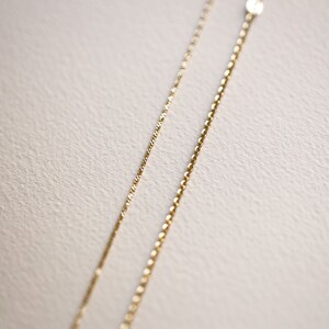 What Is A Raso Chain Pattern Thick Raso Chain Necklace, Gold Chain Necklace, 14K Solid Gold Necklace ...