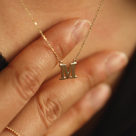 J on sale necklace etsy