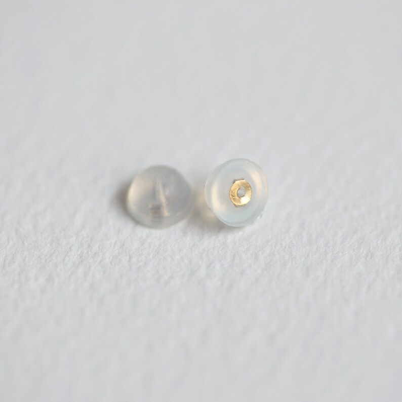Push Back Screw Back Earrings Tiny Ball Earrings 10K 14K Solid Gold Ball Stud Earrings Simple 10K 14K Studs Minimalist Stud For Pair