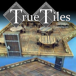 Dungeon Tiles - 120 Pcs Expert Kit Tavern True Tiles / Fantasy / DnD / D&D /  Pathfinder / Terrain / Heroes Hoard