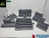120 Pcs Sewer Kit Fantasy DnD D D 40k Dragonlock Terrain Fat Dragon Games