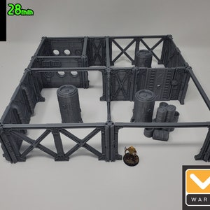 3D Printed Ship Interior / Building / Wargaming / Warlayer / Wargame