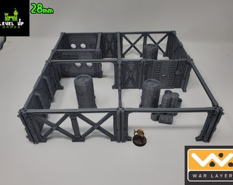 3D Printed Ship Interior / Building / Wargaming / Warlayer / Wargame