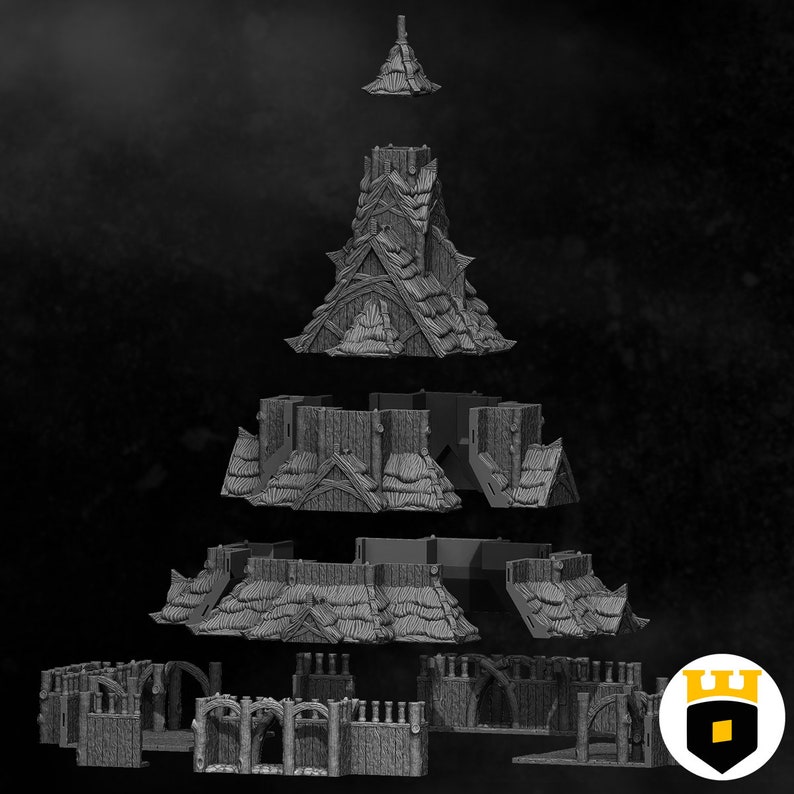 Download Church Fantasy Northvakt Dnd D D 40k Pathfinder Age Of Sigmar 3d Layered Scenery Toys Games Role Playing Games Minyamarket Com