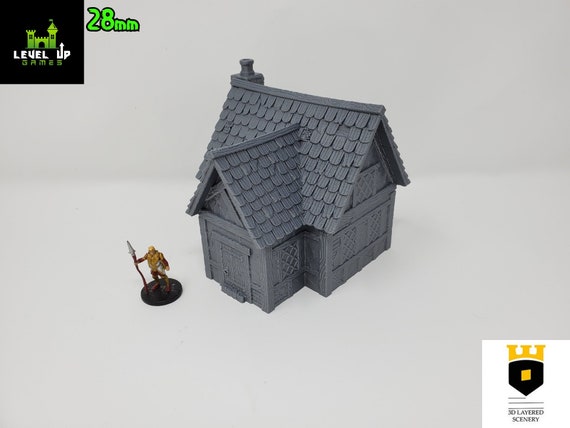Download Big Civilian House 1 Fantasy Dnd D D 40k Pathfinder Terrain 3d Layered Scenery Games Puzzles Toys Games Aloli Ru