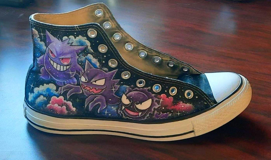 Deviantart Converse You Choose!! Custom Fan Art on Hand Painted on Converse All Star Hi Top ...