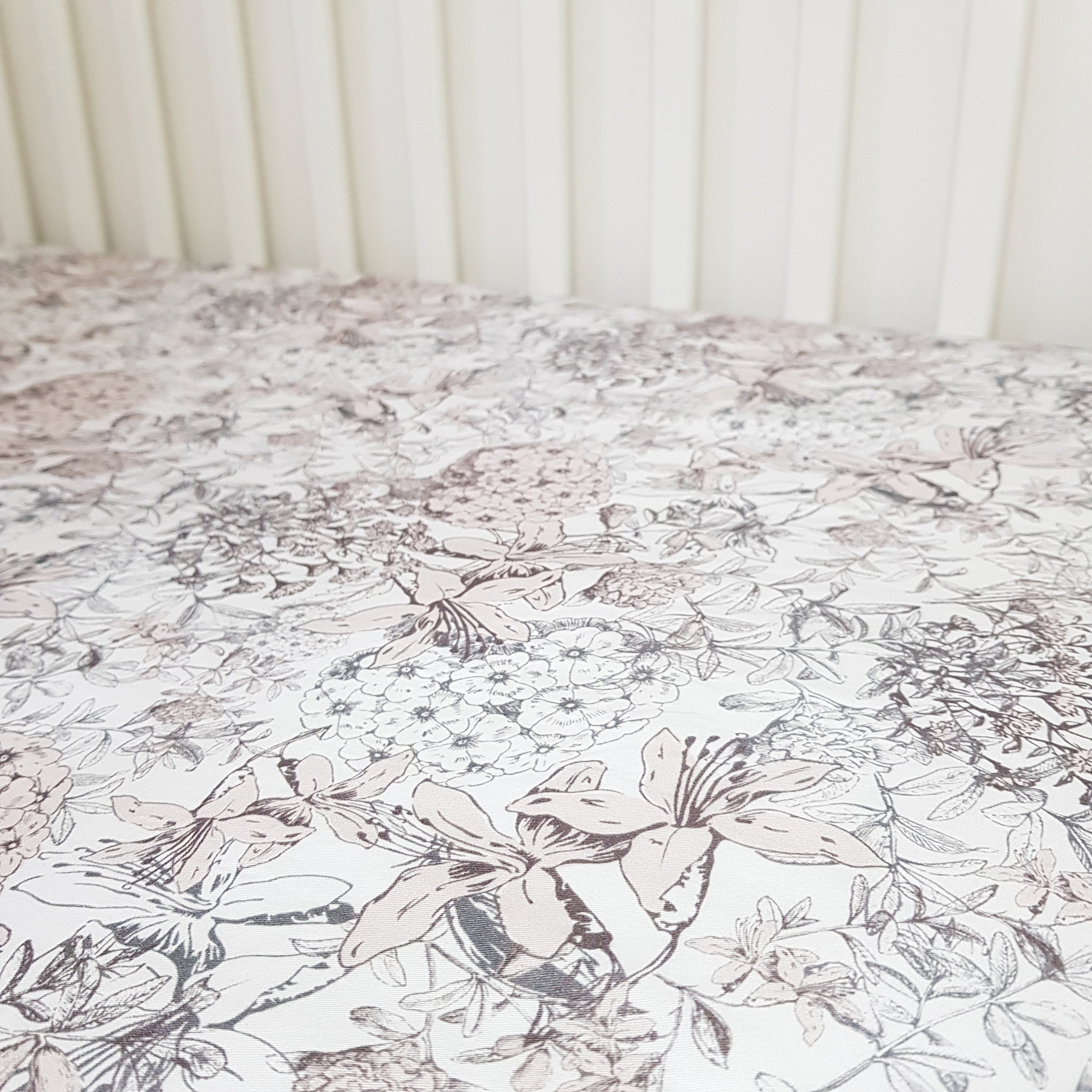 waterproof fitted cot sheet