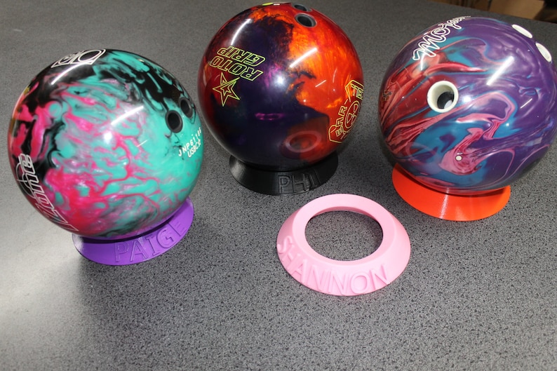Bowling Ball Holder Personalized Bowling Ball Cup Bowling Etsy