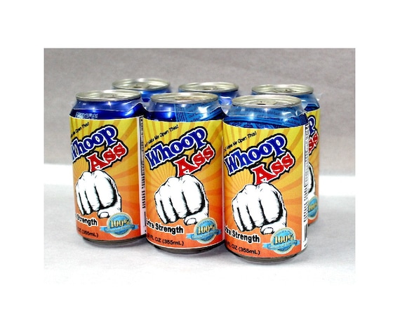 A can of Whoop Ass - Can Of Whoop Ass - Sticker