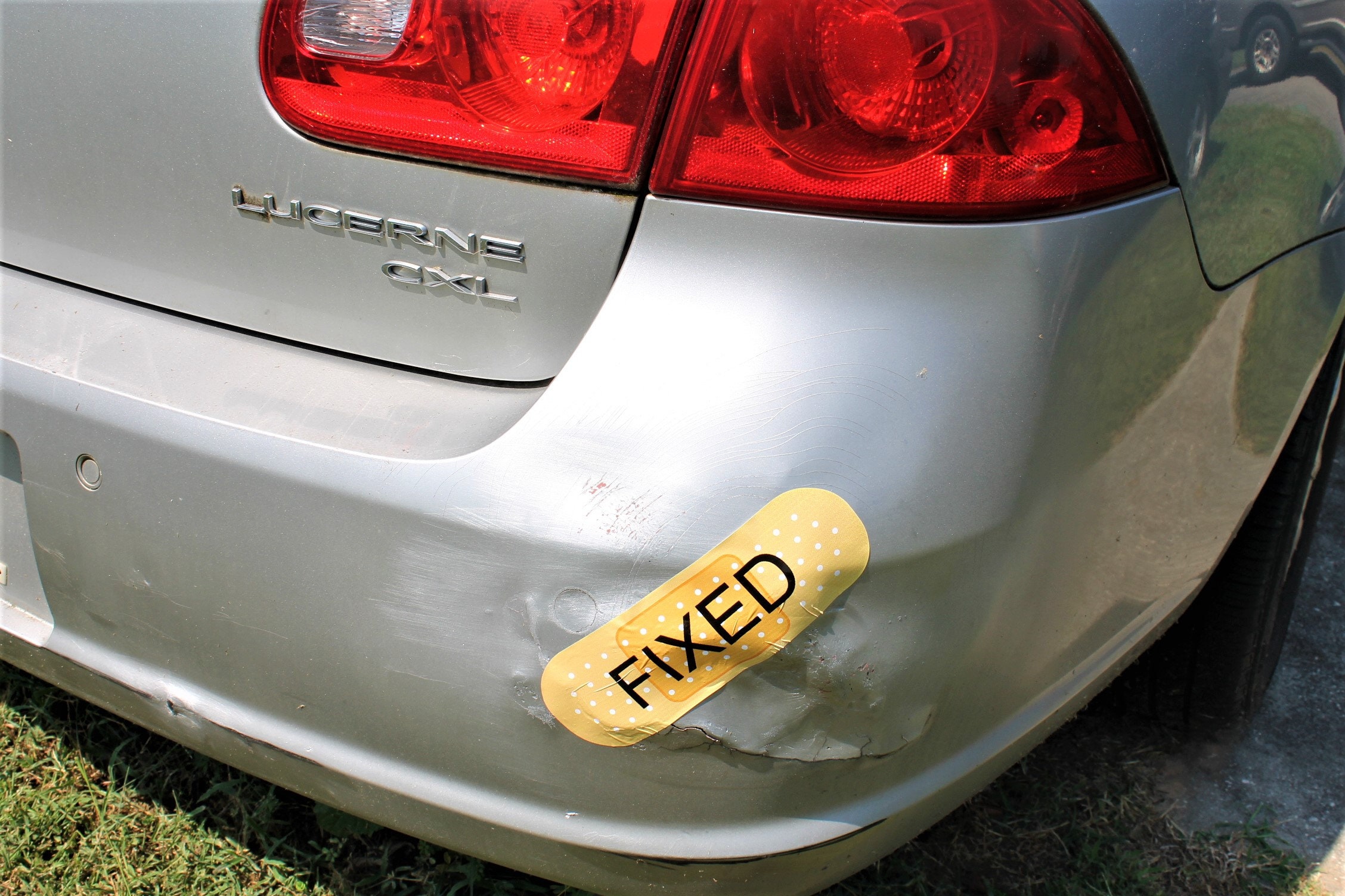Car Bandage Sticker, Fun Car Sticker to Cover a Scratch - Etsy
