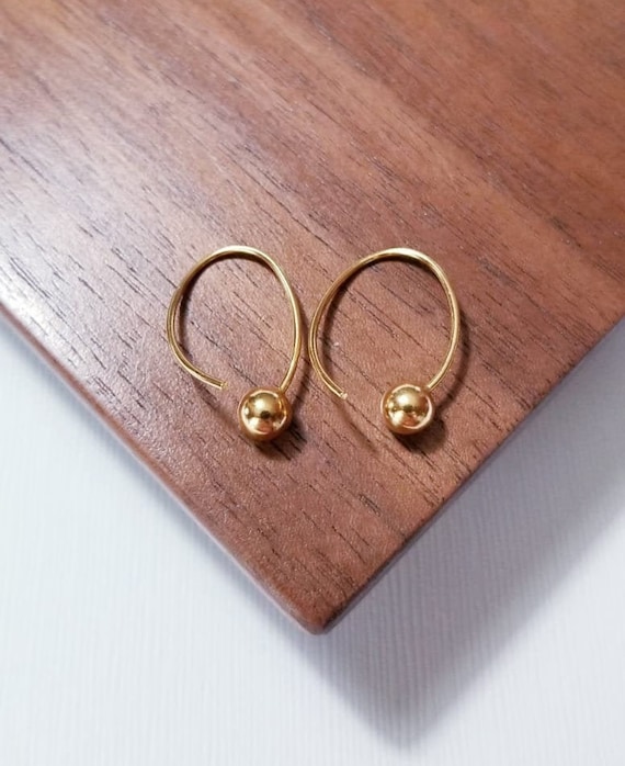 Showstopper 18k Gold Earrings |  Gold Earrings | 18k Gold Jewelry | Gold Jewels | Jewellery | Gold Jewelry | Gifts for Her | Earrings