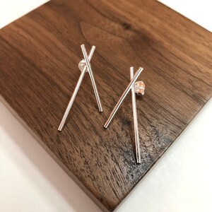 Tokyo Sterling Silver Earrings | Silver Earrings | 18k Gold Jewelry | Jewellery | Gifts for Her | Statement Earrings | Silver Jewelry