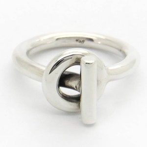 Knot Ring Silver, Geometric Silver Ring, Minimalist Ring, Sterling Silver, Stacking Modern Rings, Unisex Ring, Boho Rings, Unique Rings