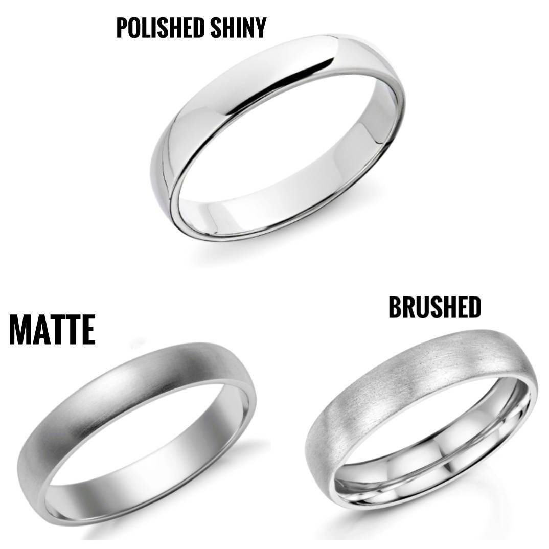 Solid 925 Sterling Silver Wide Dome Band Ring – Handmade Statement Ring – All Sizes