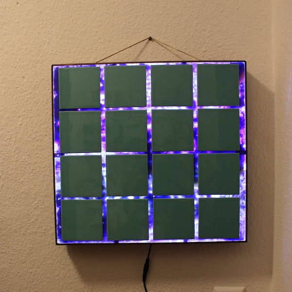 Glass Mosaic Light Box Etsy