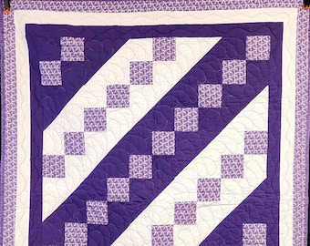 Shopgirl Quilts によるジグザグ ブルース キルト パターン - Etsy 日本