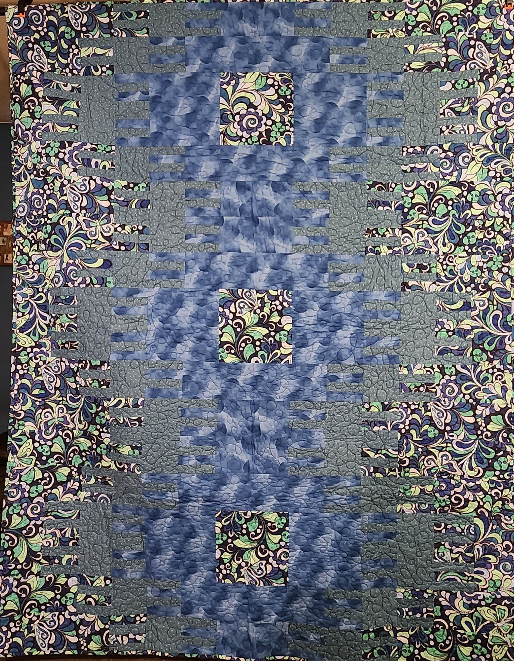 Ripples Quilt Pattern Printable Pattern Digital Download PDF Twin Size ...