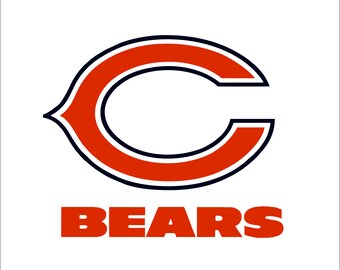 Chicago bears svg | Etsy