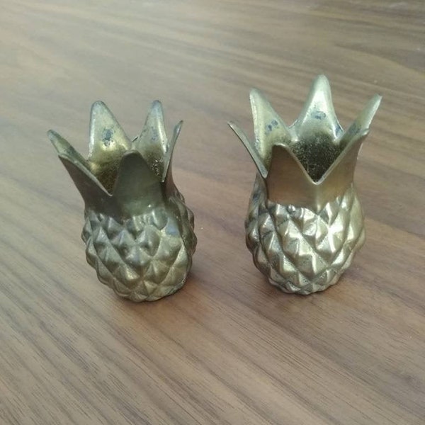 Brass Pineapple Etsy