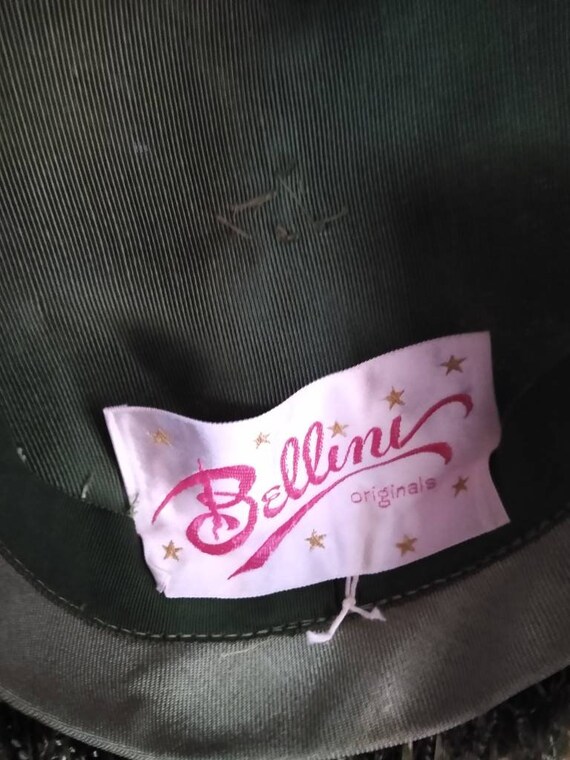 Bellini Green and Pink Wool Hat Bellini | Accessories | Bellini Green And Pink Wool Hat  main image 2