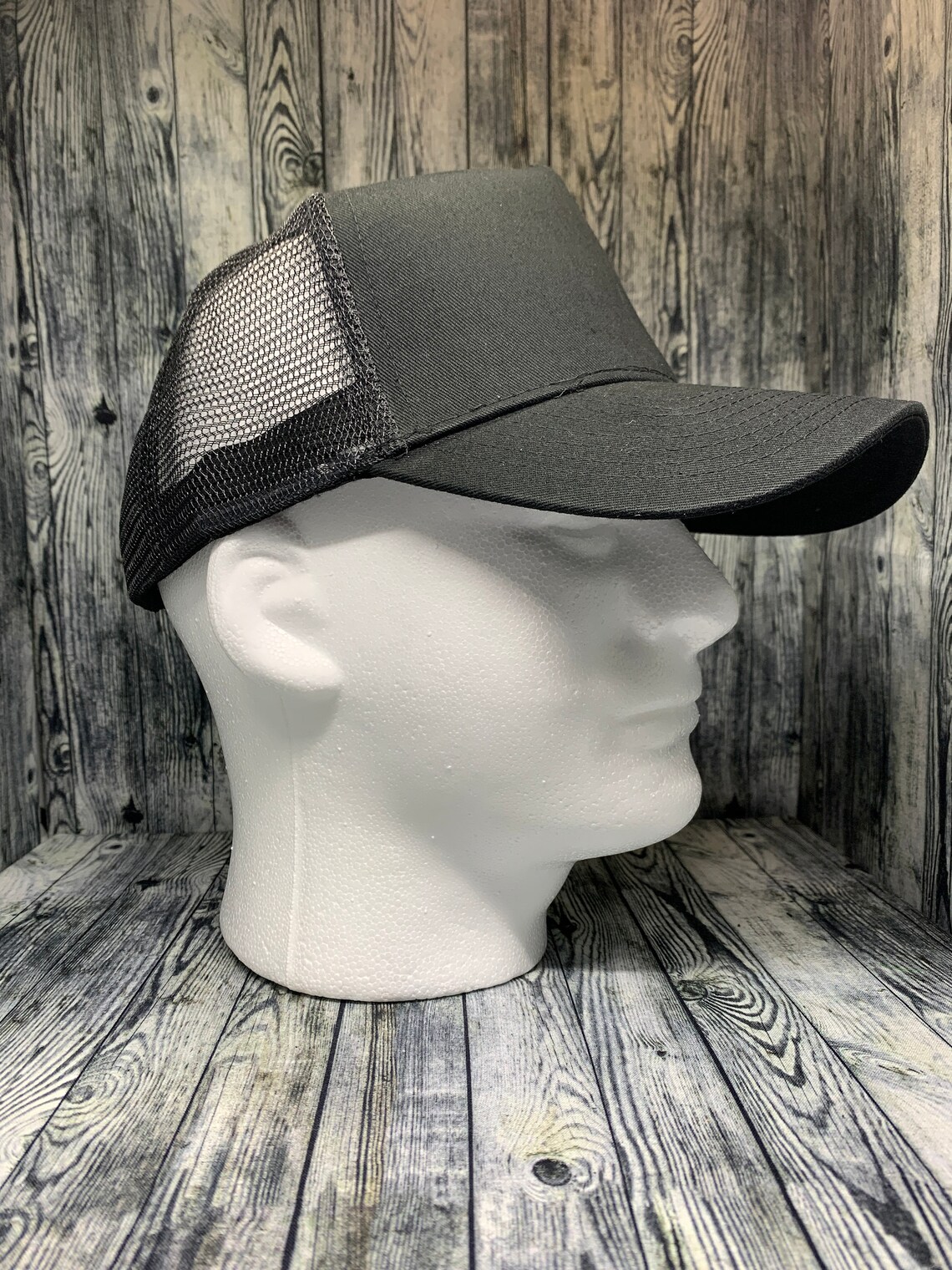 Blank Low Profile Trucker Hat Etsy