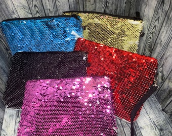 Sublimation glitter bags