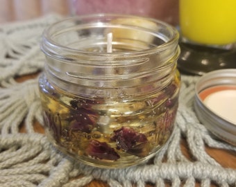 Chamomile Rose Gel Candle