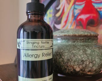 Stinging Nettle Tincture for Allergy Relief