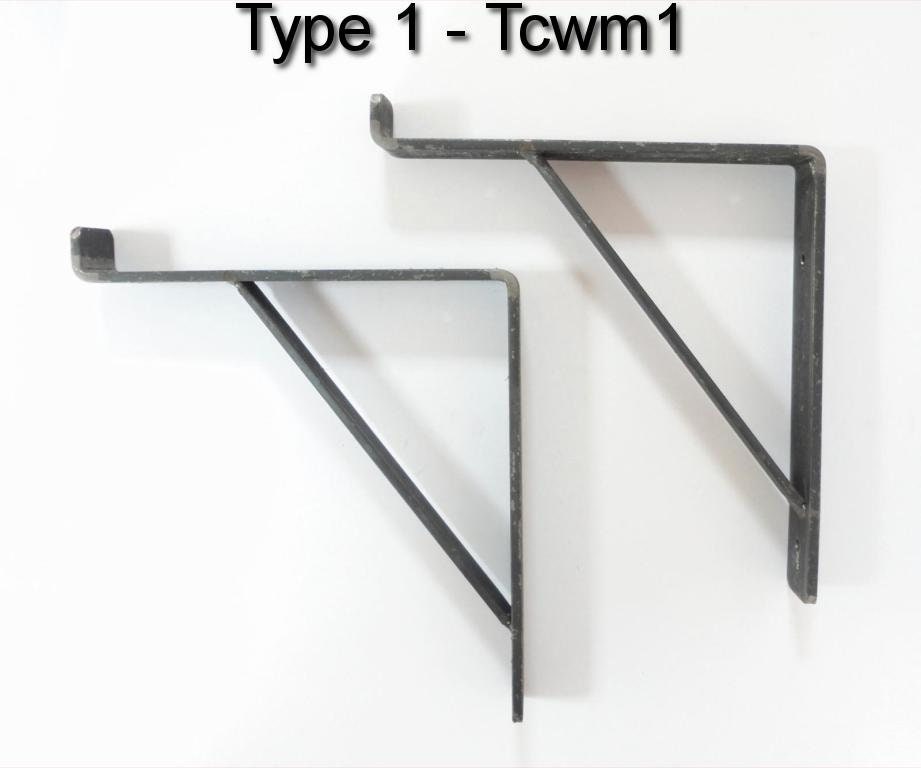 Rustic Shelf Brackets X 2 Metal Scaffold Board Brackets for Etsy UK