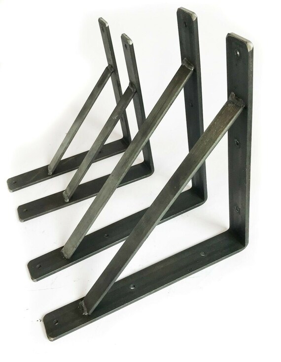 Heavy Duty Scaffold Board Shelf Brackets Rustic With Welded Etsy