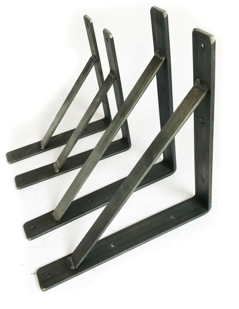 Heavy Duty Scaffold Board Shelf Brackets Rustic With Welded Etsy UK