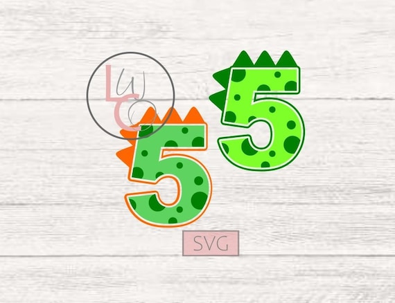 Download Dinosaur Svg Dinosaur Birthday Fifth Birthday Shirt Etsy