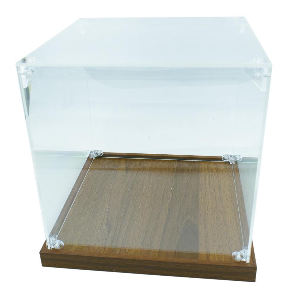 Helemt Box Layout Display Box With Wood Plate for Collectibles ,mini Helemt , Toys .size ...